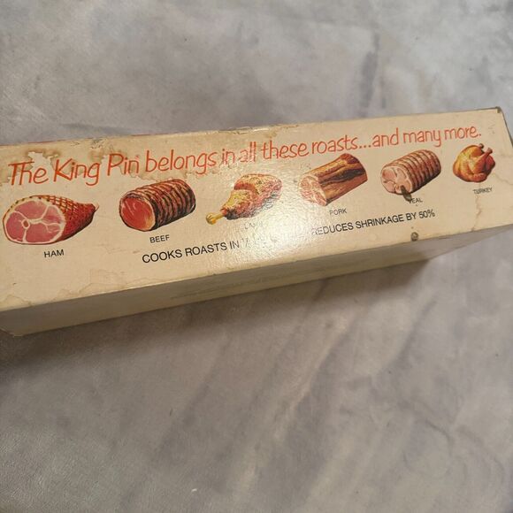 Vintage KING PIN-MASTER OF ROASTS By Blackstone thermometer unused in box - Picture 7 of 8